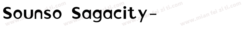 Sounso Sagacity字体转换